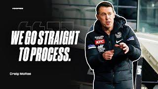 Craig McRae speaks following Collingwood's loss to Essendon ️