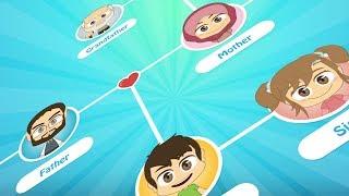 Family Members in English for Kids – Learn Family Members with Zakaria