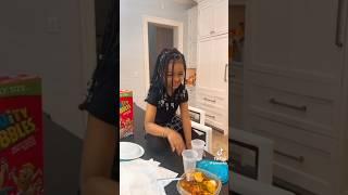 Cardi B Did The Viral Spicybowl for Offset And Kulture, See Kulture Facial expression #cardib #viral