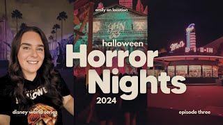 Is Halloween Horror Nights actually scary? We find out! Universal Orlando HHN 2024 Vlog!