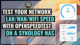 Run Your Own Speed Test Website With OpenSpeedTest On Your Synology NAS