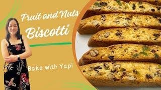 FRUITS AND NUTS BISCOTTI @BAKEWITHYAPI