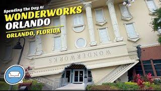 A Day at WonderWorks Orlando- Over 100 Exhibits Focused on Science and Fun!