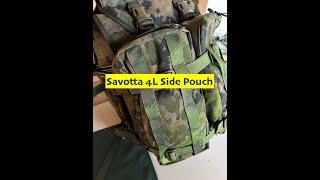 Savotta 4L Side Pouch in Finnish Woodland M05 Camo