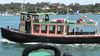 All the boats from the Work Boat Parade, Balmain Regatta 2024