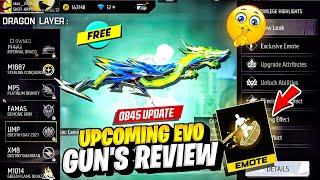 Ob45 Update New Evo Gun l Free Fire New Event l Ff New Event l OB 45 Update | Upcoming Events in ff