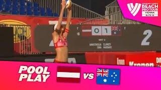 Tina/Anastasija vs. Mariafe/Clancy - Pool Play Highlights | Vienna 2024 #BeachProTour