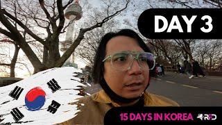 15 Days in Korea | Day 3 - Namsan Tower | Kampungku Restaurant