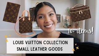 MY LOUIS VUITTON SMALL LEATHER GOOD COLLECTION - MONOGRAM CANVAS | Michelle Orgeta 2021