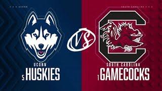 Gamecock Women's Basketball – Full Game #24 of the 2019-2020 Season vs. UConn. 2/10/20. (HD)