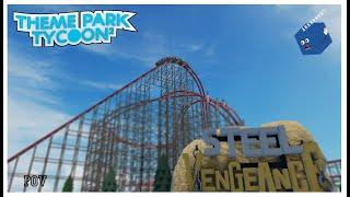 Steel Vengeance | Theme Park Tycoon 2 | Roblox | POV