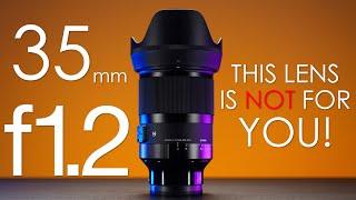 Sigma 35mm f/1.2 DG DN Art Lens Review VS Sony 35mm f/1.8