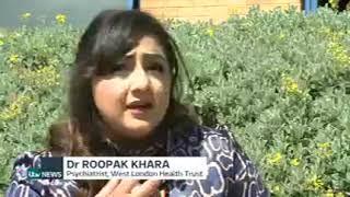 Dr Roopak Khara on ITV News London - 5 July 2021