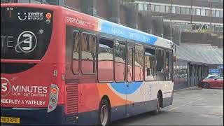 Here is the Stagecoach bus 36916 on the number 1 in Guildford with the route 3 livery