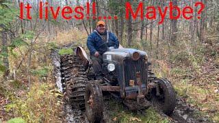 Fixing ford half track and test drive!