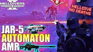 Helldivers 2 - JAR-5 Dominator Gameplay on Automaton (No commentary, Max difficulty, No deaths)