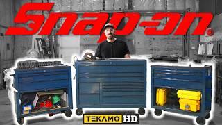 Cam's New Snap-on Boxes, Toolbox Tour - AFTER HOURS