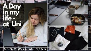 Μια Μέρα στο Πανεπιστήμιο στη Γερμανία// Study with Me Vlog