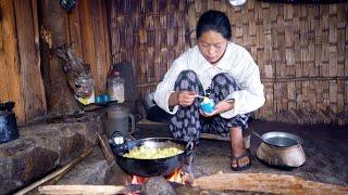 manjita's cooking recipe in her Himalayan shed  || shepherd life of Nepal @manjitacooking