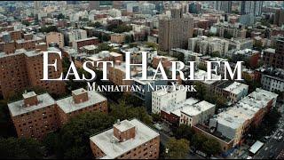 Ep 07 - East Harlem, Manhattan - STREETS BY AIR - 4K Drone NYC, New York City