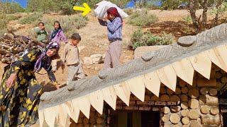 A mother and her nomadic family struggle to complete their shelter and collect firewood