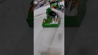 Normand Hybrid 82” Driveway Scrape Quality In a Minimal Snow Situation!  John Deere 4052r