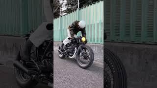 ENGINE START #caferacer #hondacb #motolife