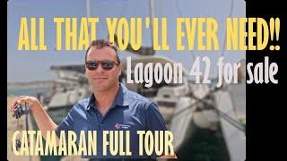 Explore the Versatile Lagoon 42  |  Ideal Blue Water Cruising Catamaran in Croatia | FOR SALE
