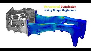 Structural Simulation of Tractor Frame Using Ansys Software #Ansys #Simulation