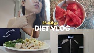 55-43kg Diet| -7.3kgs What I eat after my period, Skin care for breakouts (Acne) + Diet updates