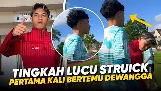 Malu-Malu Kenalan Sama Dewangga !! Kocaknya Rafael Struick Pertama Kali Bertemu Dewa di Timnas U-23