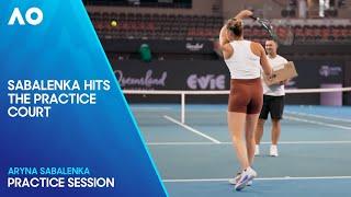 Aryna Sabalenka Practice Session | Australian Open 2025