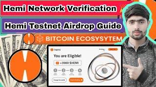 Hemi Airdrop KYC | Hemi Testnet Airdrop | Hemi Airdrop Verification | Hemi Airdrop Update | #hemi