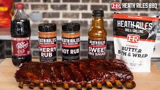 Cherry Dr. Pepper Ribs Recipe on the Traeger Pellet Grill | Heath Riles BBQ