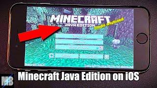 Installing Minecraft Java Edition on an iPhone