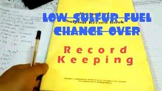 LSFO to LSMGO Change Over Record Keeping