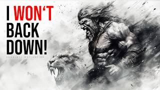This Song is The Only PRE-WORKOUT You Need TODAY!  (Official Lyric Video - I WON'T BACK DOWN)