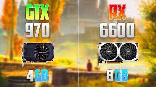 GTX 970 vs RX 6600 - How Big is the Difference?