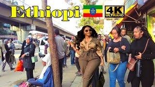 ትክክለኛዋ ኦርጅናሏን  አዲስ አበባ የሚያዩበት ከመሳለሚያ ተክለሃይማኖት Addis Ababa 4K Walking Tour Mesalmiya to Teklhaimanot