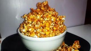 How to make caramel popcorn without corn syrup