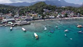 Drone video in Sabang beach Puerto Garela