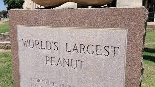 The World's Largest Peanut Durant Oklahoma on this episode of InSane on The Road