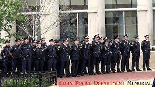 Elgin Police Department Memorial