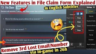 How to Remove 3rd Lost & Scammed Links From Your Pubg Account via in-game in 26h