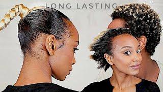 How to: Ponytail on very short natural hair| natural hair | Roro Rack