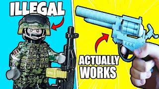 I built CRIMINAL LEGO Weapons...