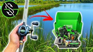 Attempting the ULTIMATE Googan Bass Fishing Slam!! (Signature Pond Box)