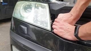 Skoda Octavia 2  Removel Headlight Replace / Change Parking Light 