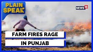 Stubble Burning In Punjab | 'Severe' Air Pollution Chokes Delhi | Farm Fires | English News | News18