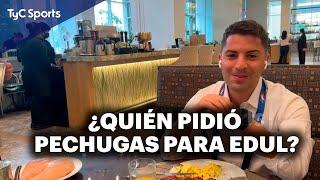 EL DESAYUNO DE GASTÓN EDUL  ¿Y LAS PECHUGAS?